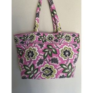 VERA BRADLEY Priscilla Pink Original Grand Tote 23" XL LARGE TOTE Retired